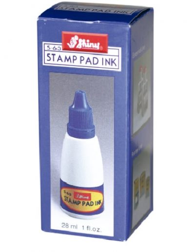 Tinta Stamp Pad Ink Shiny, color azul